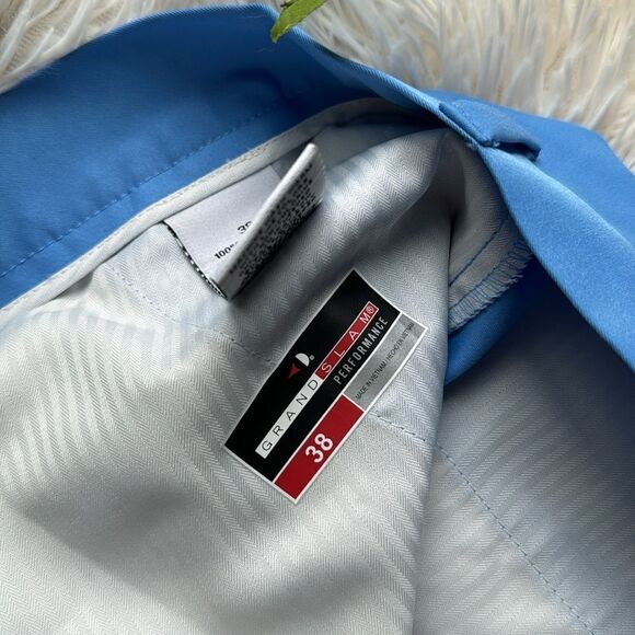 Grand Slam Performance Sky Blue The Ultimate Quick Dry Shorts Size 38 - Picture 4 of 4